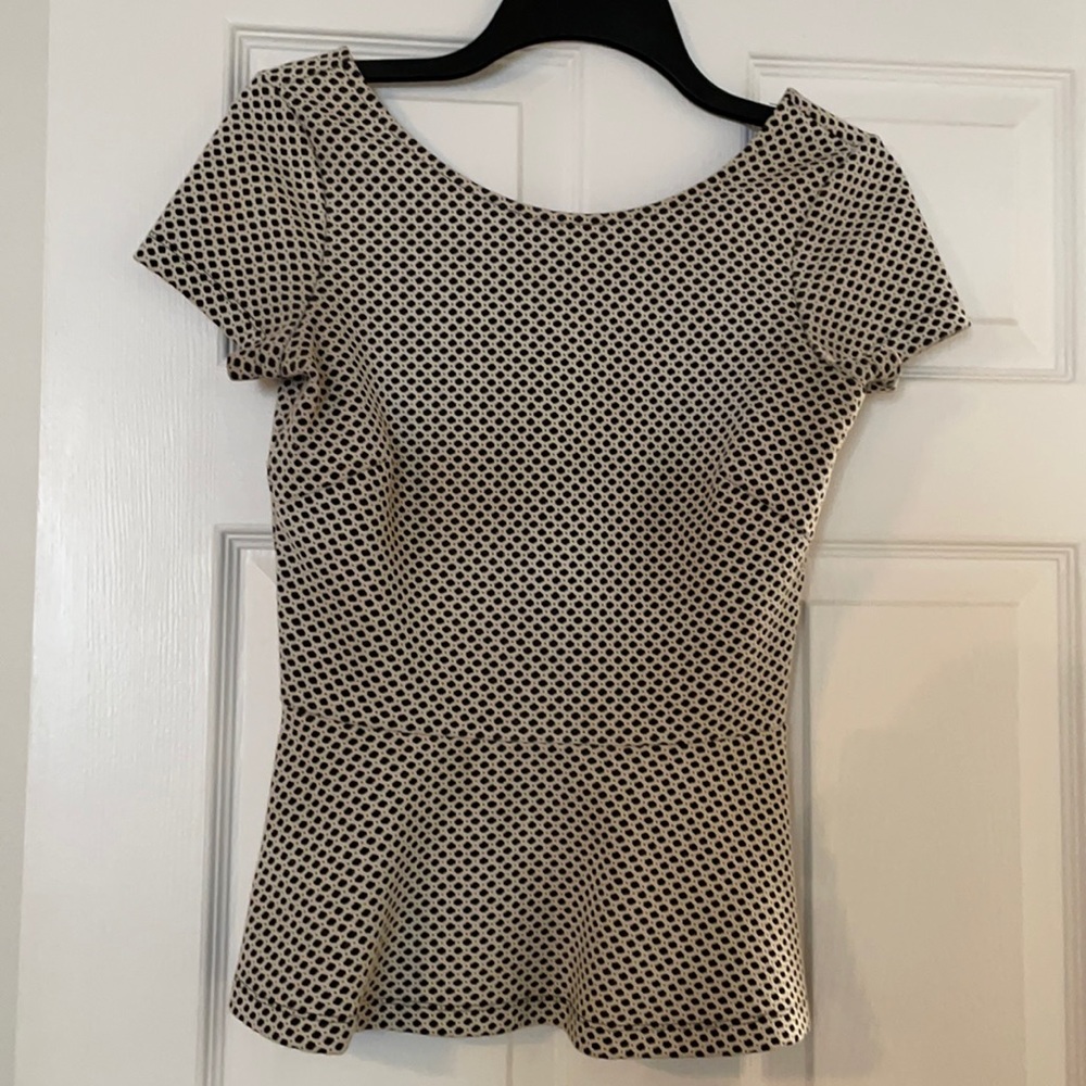 Banana Republic peplum top